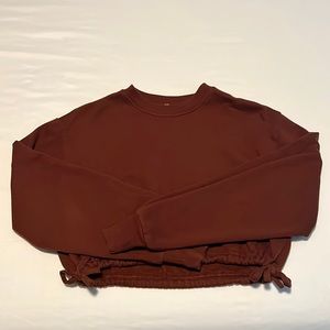 brown bow tie sweatshirt